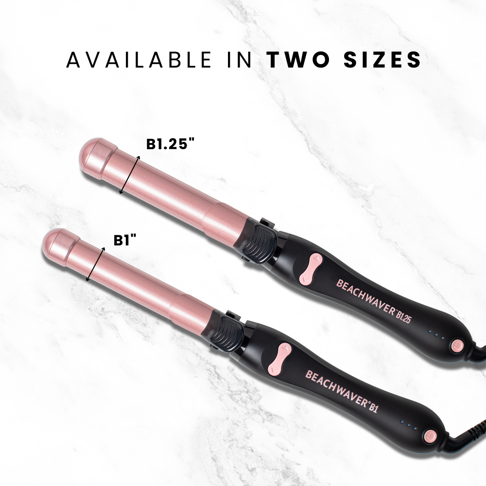 BEACHWAVER B1 MIDNIGHT ROSE ROTATING CURLING IRON deals